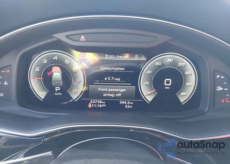 2021 Audi Q7 Premium Plus 55 Tfsi Quattro Tiptronic z USA, uszkodzony, nr VIN WA1LXAF76MD039204